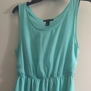 turquoise summer dress